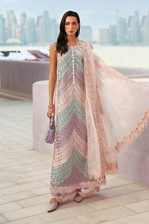 Maria b Eid Luxury Lawn Collection 2026 - 12B